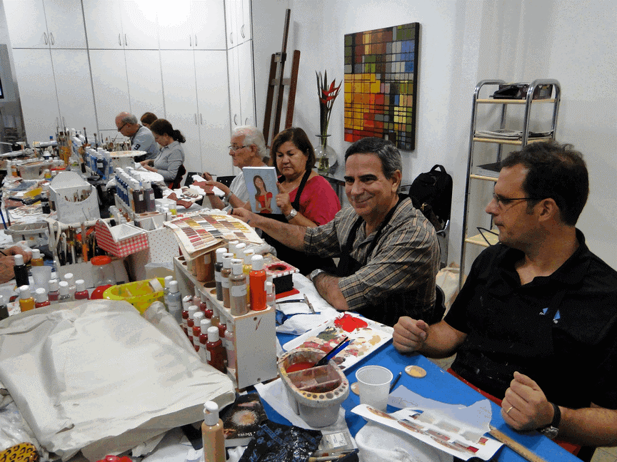 Equipe de pintura