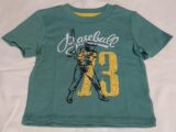 Camiseta M C Verde Baseball 12m