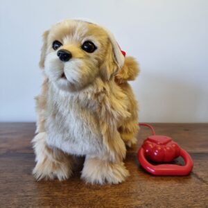 Cachorrinho Caramelo Gorro Natal Som E Movimento