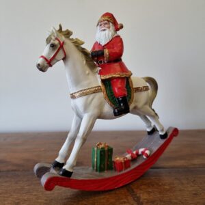 Papai Noel No Cavalo Com Presentes