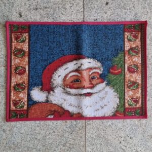 Tapete Gobelin Rosto Noel 45x70cm