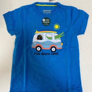 Camiseta Azul royal Kombi