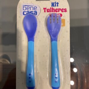 Talher silicone azul