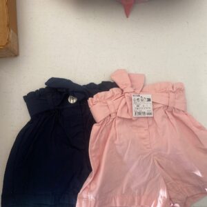 Short feminino rosa ou azul