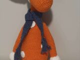 GIRAFA LARANJA AMIGURUMI