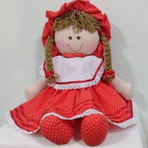 BONECA G VEST VERMELHO