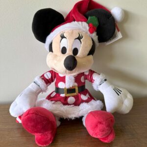 Minnie Noel com Gorro Vermelho Azevinho