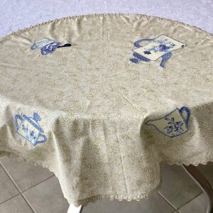 Toalha de Mesa c/ Patch Apliquê