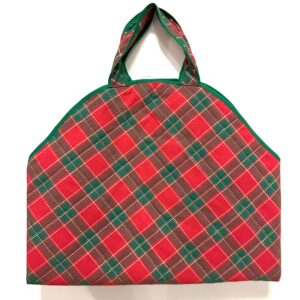 Bolsa Porta Pirex Com Alça Tecido Natal