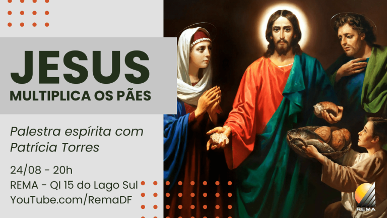 Jesus multiplica os pães