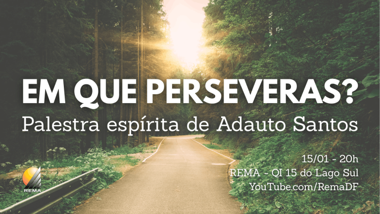 Em que perseveras?