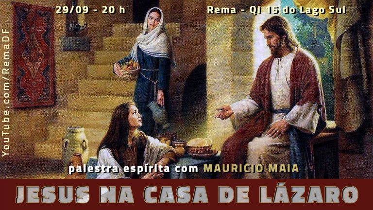Jesus na casa de Lázaro
