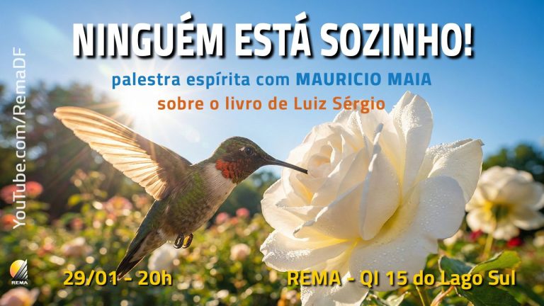 Ninguém está sozinho!