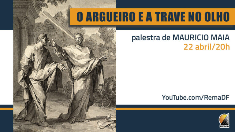 O argueiro e a trave no olho