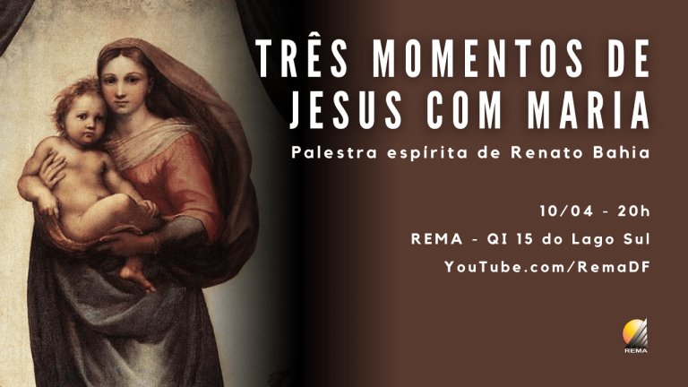 Três momentos de Jesus com Maria